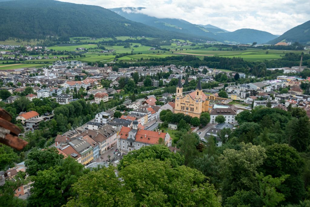 Vue sur Bruneck